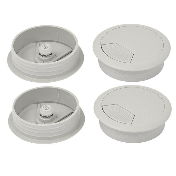 uxcell Computer Desk Table Grommet Tidy Wire Cable Hole Cover 4Pcs Gray uxcell Computer Desk Table Grommet Tidy Wire Cable Hole Cover 4Pcs Gray